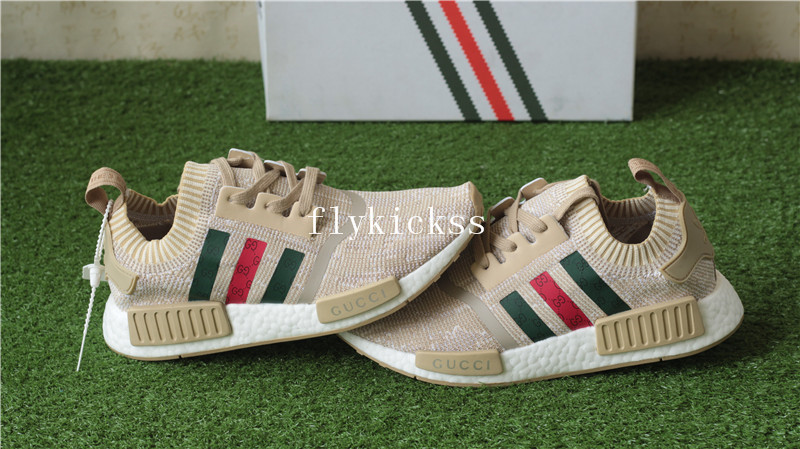 GC x Adidas Originals NMD R1 PK Linen Khaki Real Boost BY1912